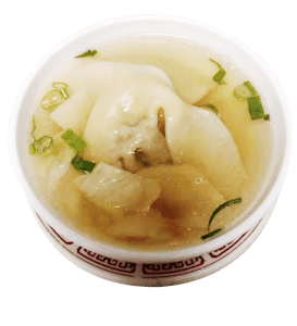 Order 151. 雲吞湯 Wonton Soup  food online from Lucky Wok Chinese Restaurant store, Lisle on bringmethat.com