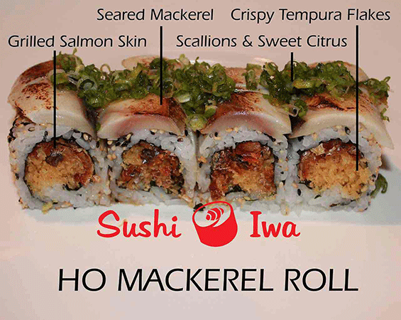 Order HO MACKEREL food online from Sushi Iwa store, Clayton on bringmethat.com