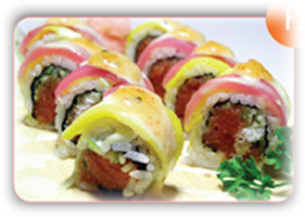 Order Mango Tuna Roll food online from Sakura Nami store, Clarendon Hills on bringmethat.com