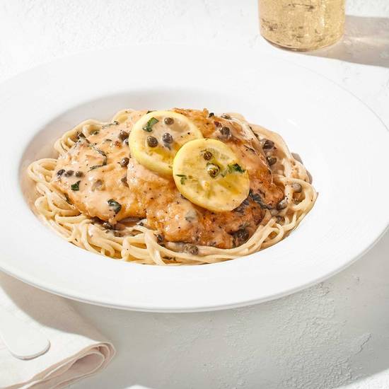 Order CHICKEN PICCATA food online from California Pizza Kitchen store, Louisville on bringmethat.com
