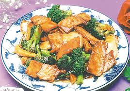 Order Roast Pork with Mixed Vegetables food online from Red Dragon Chinese Restaurant store, Raleigh on bringmethat.com