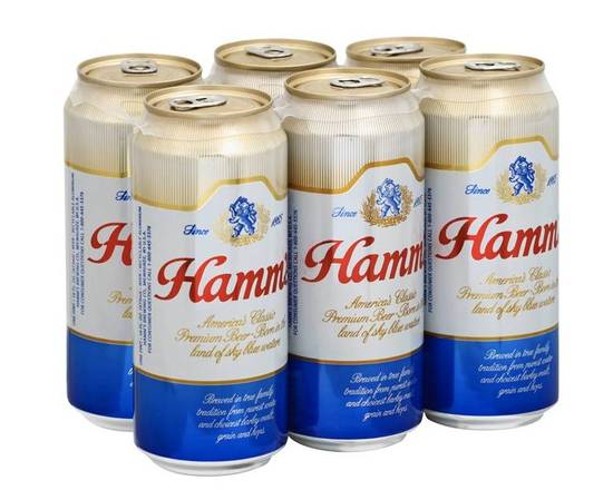 Order Hamms, 16oz canned beer (4.7% ABV) food online from Loma Mini Market store, Long Beach on bringmethat.com
