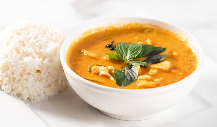 Order Red Curry food online from Zato Thai Cuisine & Sushi Bar store, Dallas on bringmethat.com