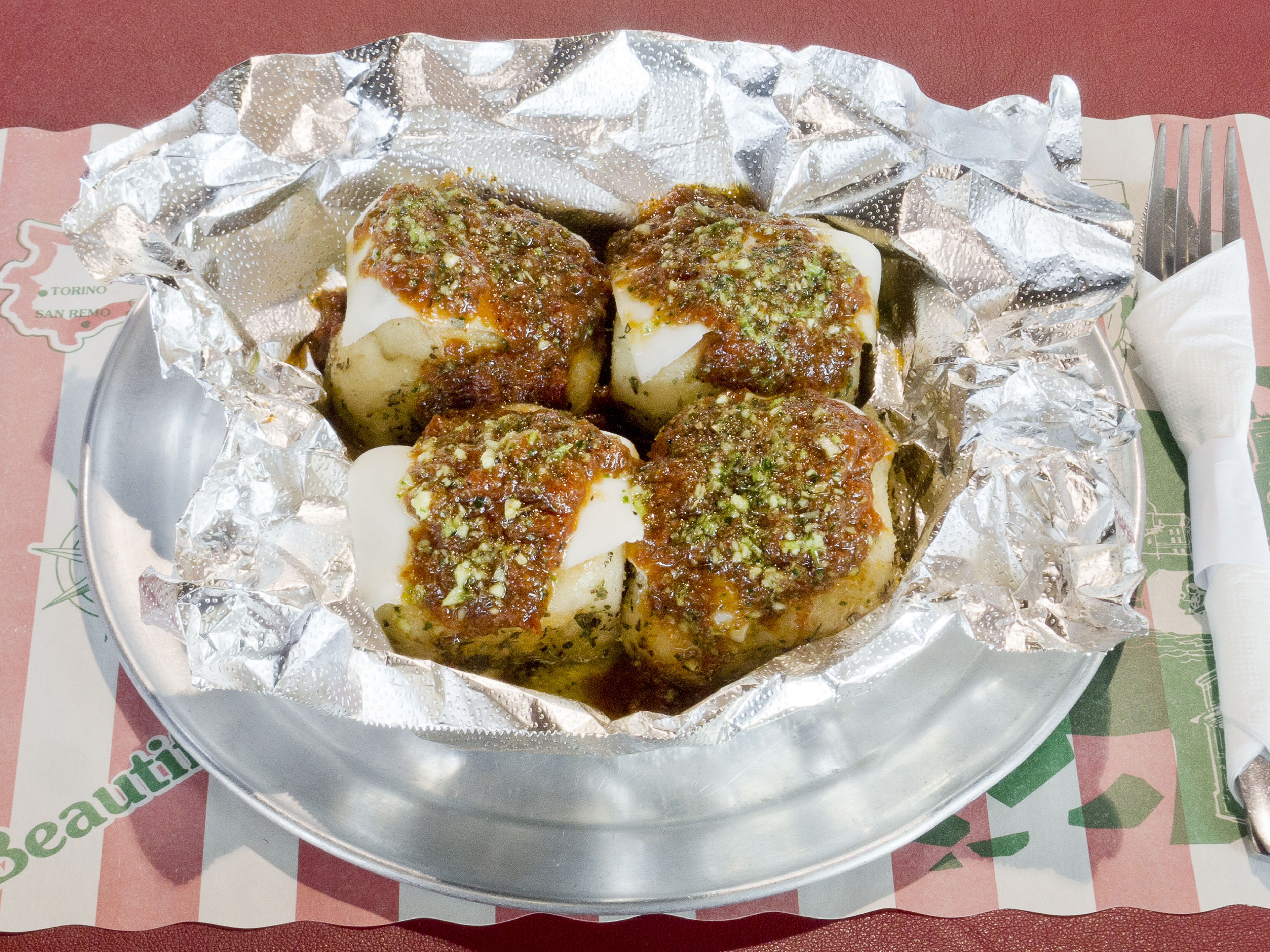 Order 4 Pieces Garlic Knots food online from Napoli's Pizza store, Keller on bringmethat.com