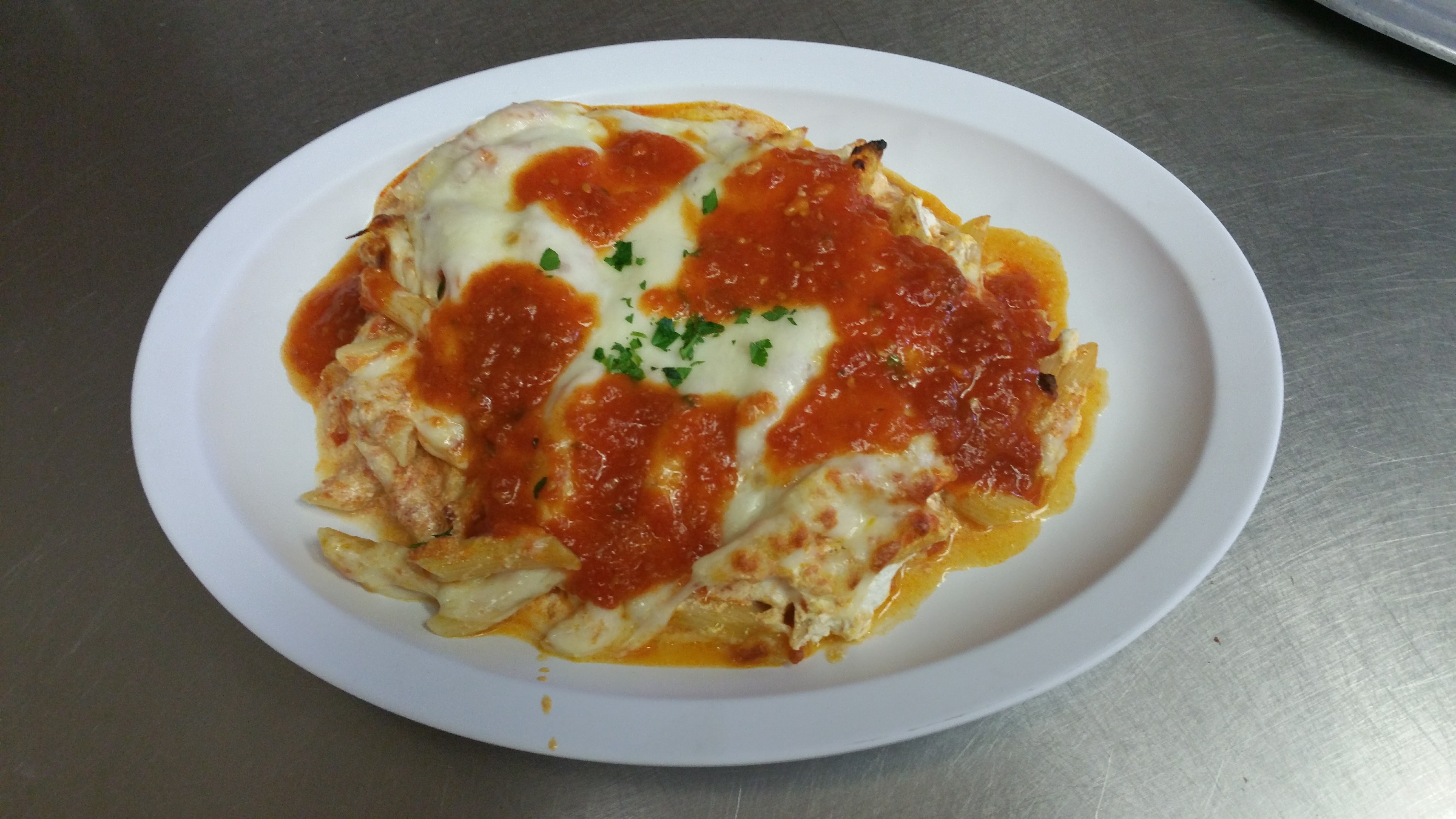 Order Baked Ziti food online from Pizzarelli's Pizza store, Scarsdale on bringmethat.com