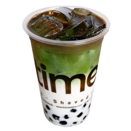 Order Dirty Matcha food online from Boba Time store, Fullerton on bringmethat.com