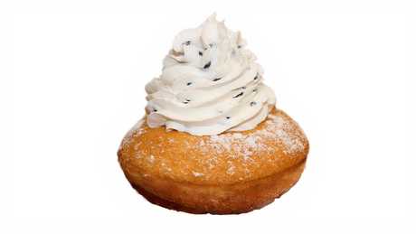 Order Cannoli Cream Donut food online from Factory Donuts store, Media on bringmethat.com