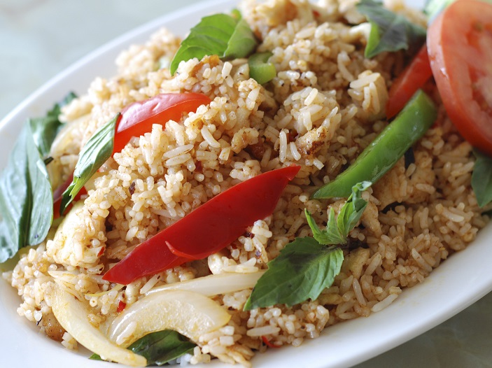 Order Spicy Fried Rice food online from Thai Fiesta Cafe store, Paramount on bringmethat.com