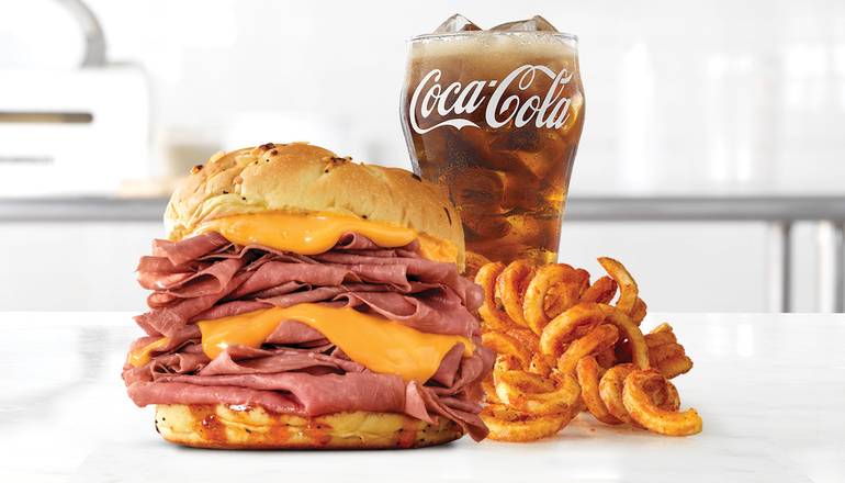 Order Half Pound Beef 'n Cheddar food online from Arby's store, Kerrville on bringmethat.com