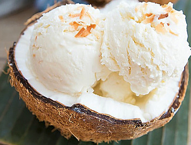 Order COCONUT ICE CREAM food online from District One Kitchen & Bar store, Las Vegas on bringmethat.com