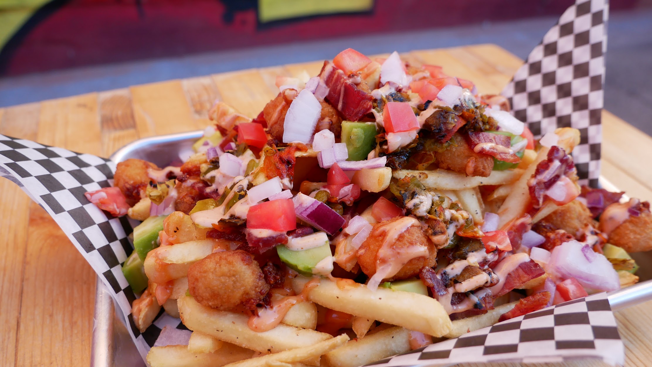 Order Dirty Fries food online from Red Door Brewing Co. Dowtown store, Albuquerque on bringmethat.com