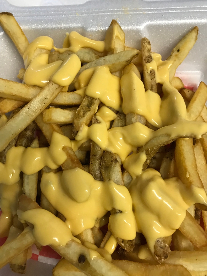 Order Cheese Fries food online from Cj Pizza store, Plainfield on bringmethat.com