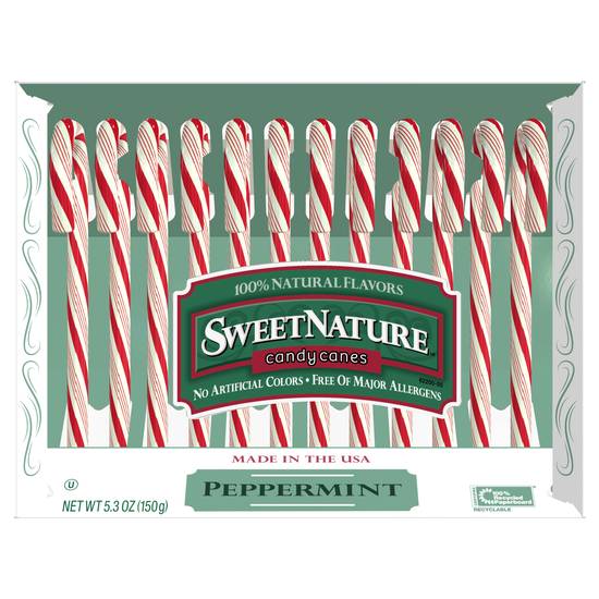Order Spangler Sweetnature Candy Canes - 12 ct food online from Rite Aid store, LEHIGHTON on bringmethat.com