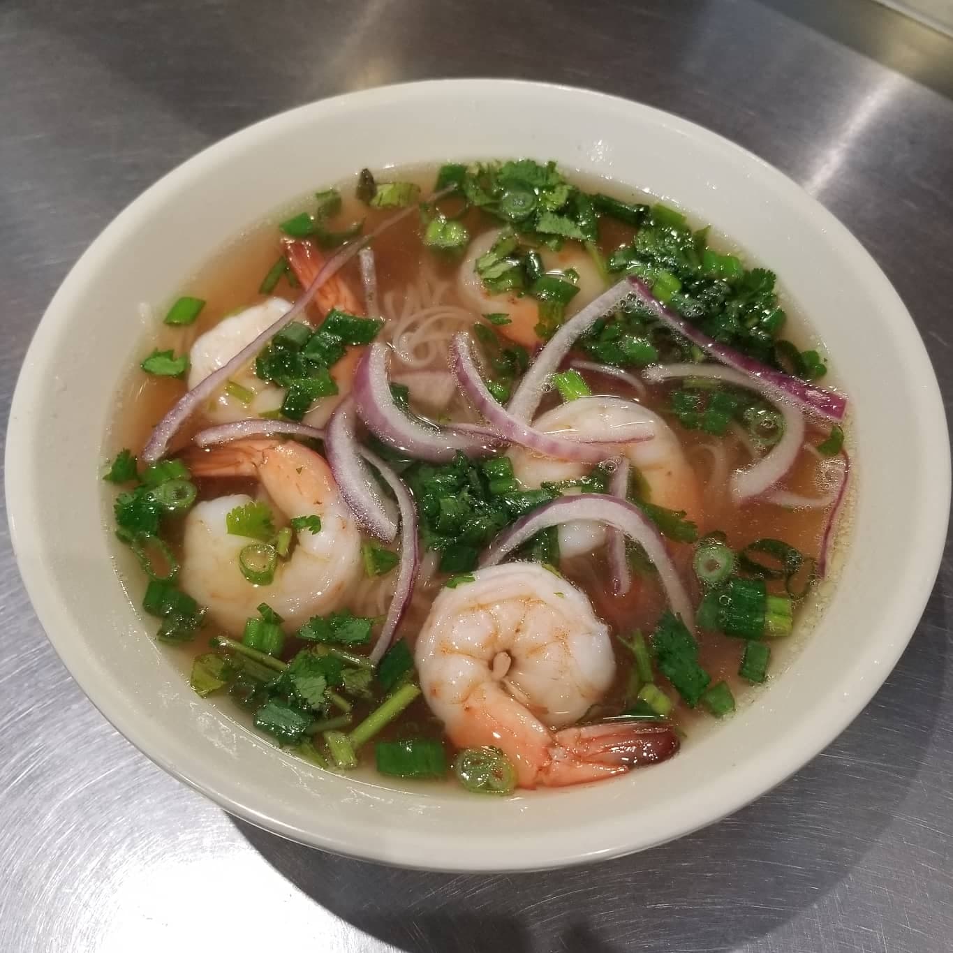 Order Shrimp Pho food online from Nam Noodles And More store, Pasadena on bringmethat.com