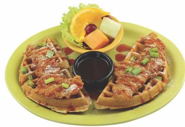 Order Chicken & Waffles food online from Scramblers - Center Road store, Cuyahoga County on bringmethat.com