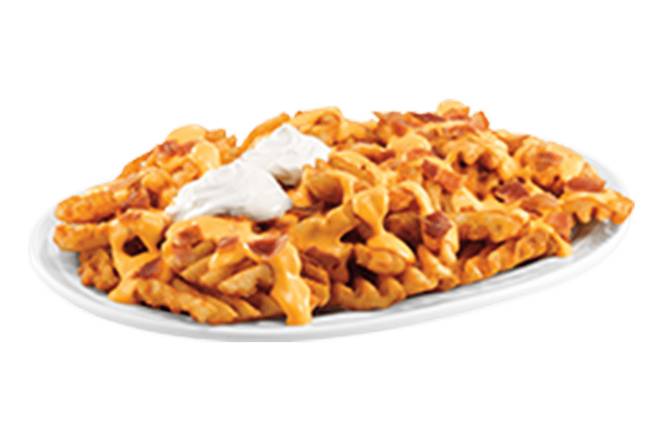 Order Loaded Waffle Fries food online from Friendly's store, Brookdale on bringmethat.com