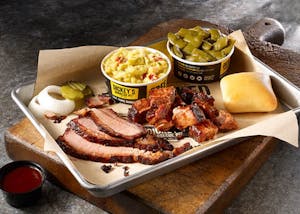 Order Competition Plate food online from Dickey's Barbecue Pit store, Phoenix on bringmethat.com