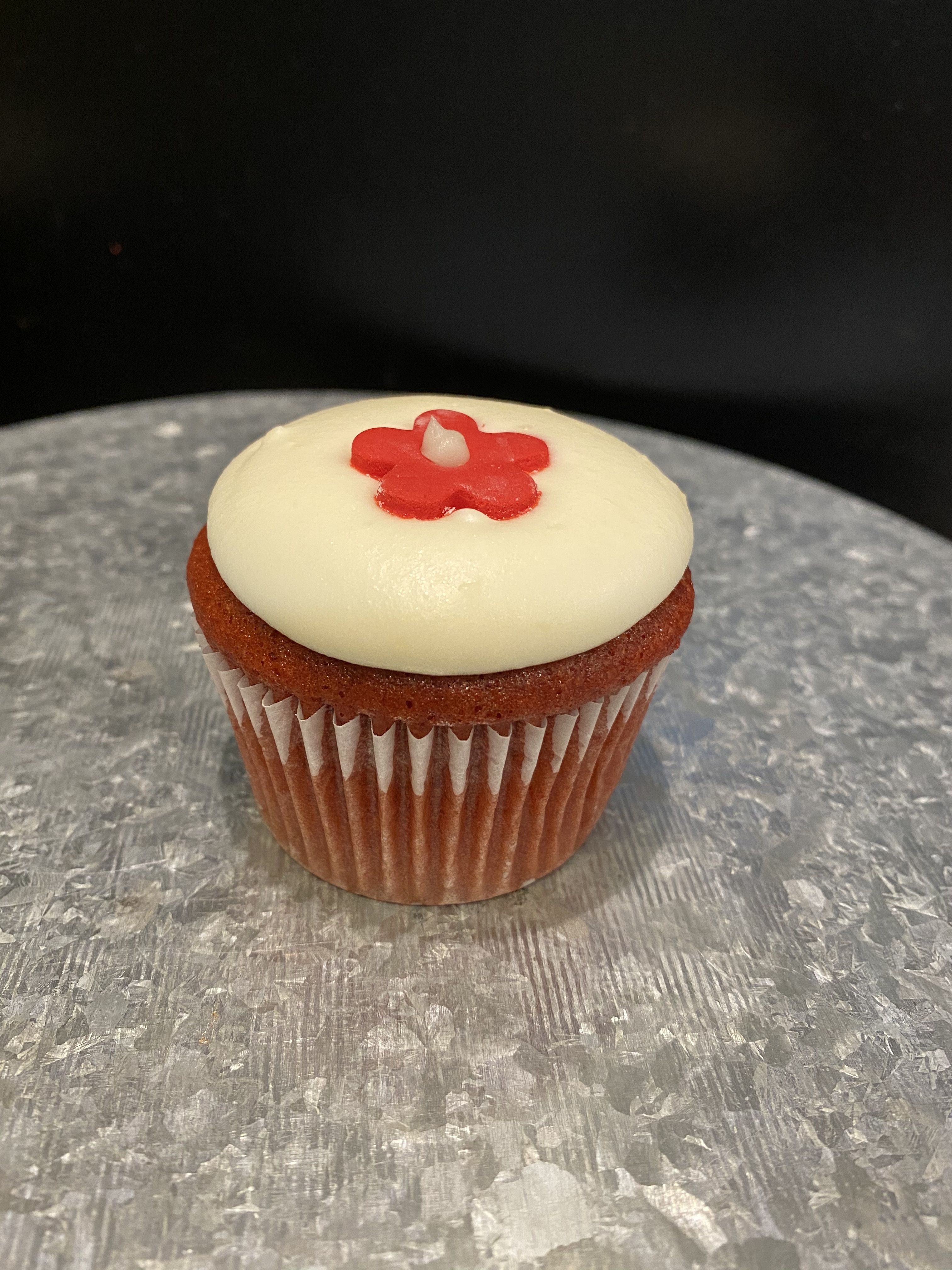 Order Gluten-Free Red Velvet Cupcake food online from Sweet Tooth store, Fayetteville on bringmethat.com