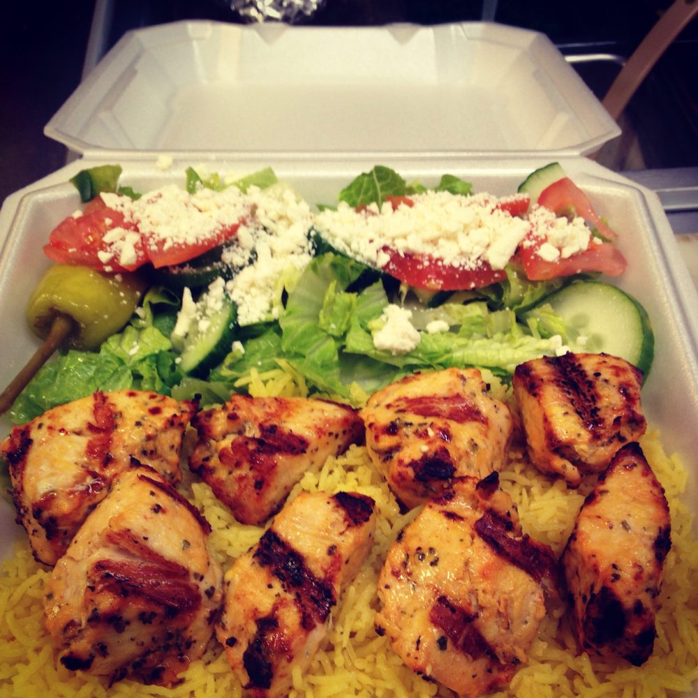 Order 2. Shish Taouk Plate food online from Abo Youssef store, Austin on bringmethat.com