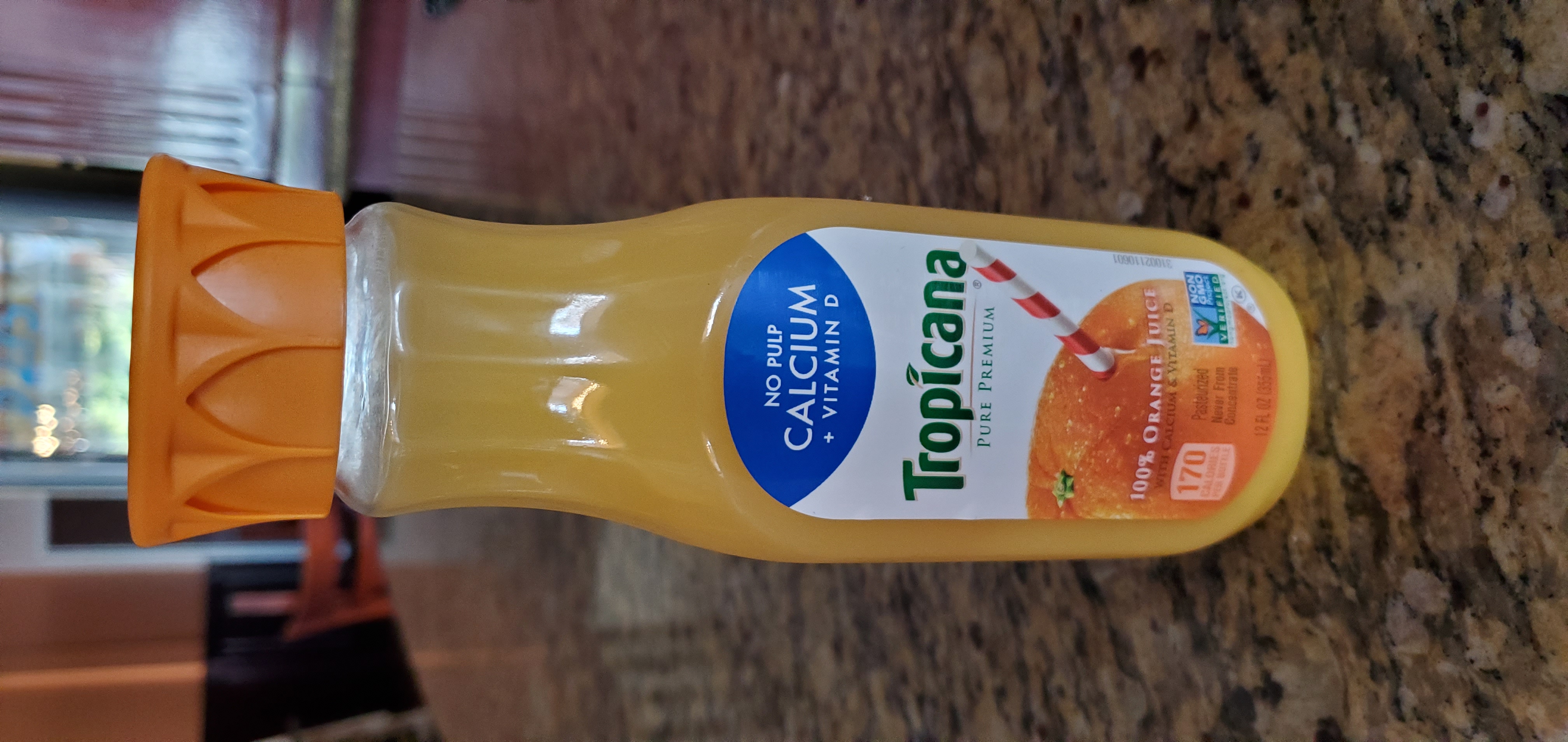 Order Orange Juice Teopicana 12 oz. food online from Seasoning Alley store, Monrovia on bringmethat.com