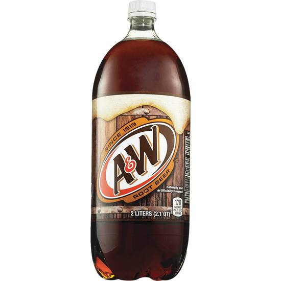 Order A&W Root Beer (2-Liter Bottle) food online from Cvs store, GREENWICH on bringmethat.com
