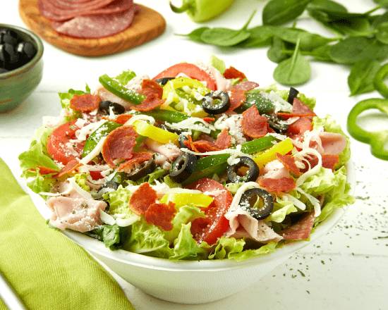 Order Italian Chef Entree Salad food online from Donatos Pizza store, Milford on bringmethat.com