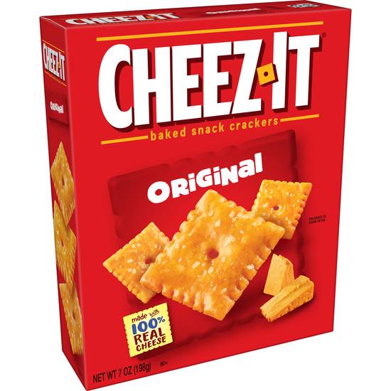 Order Cheez-It Original Cheese Crackers, 7 OZ food online from CVS store, Tulsa on bringmethat.com