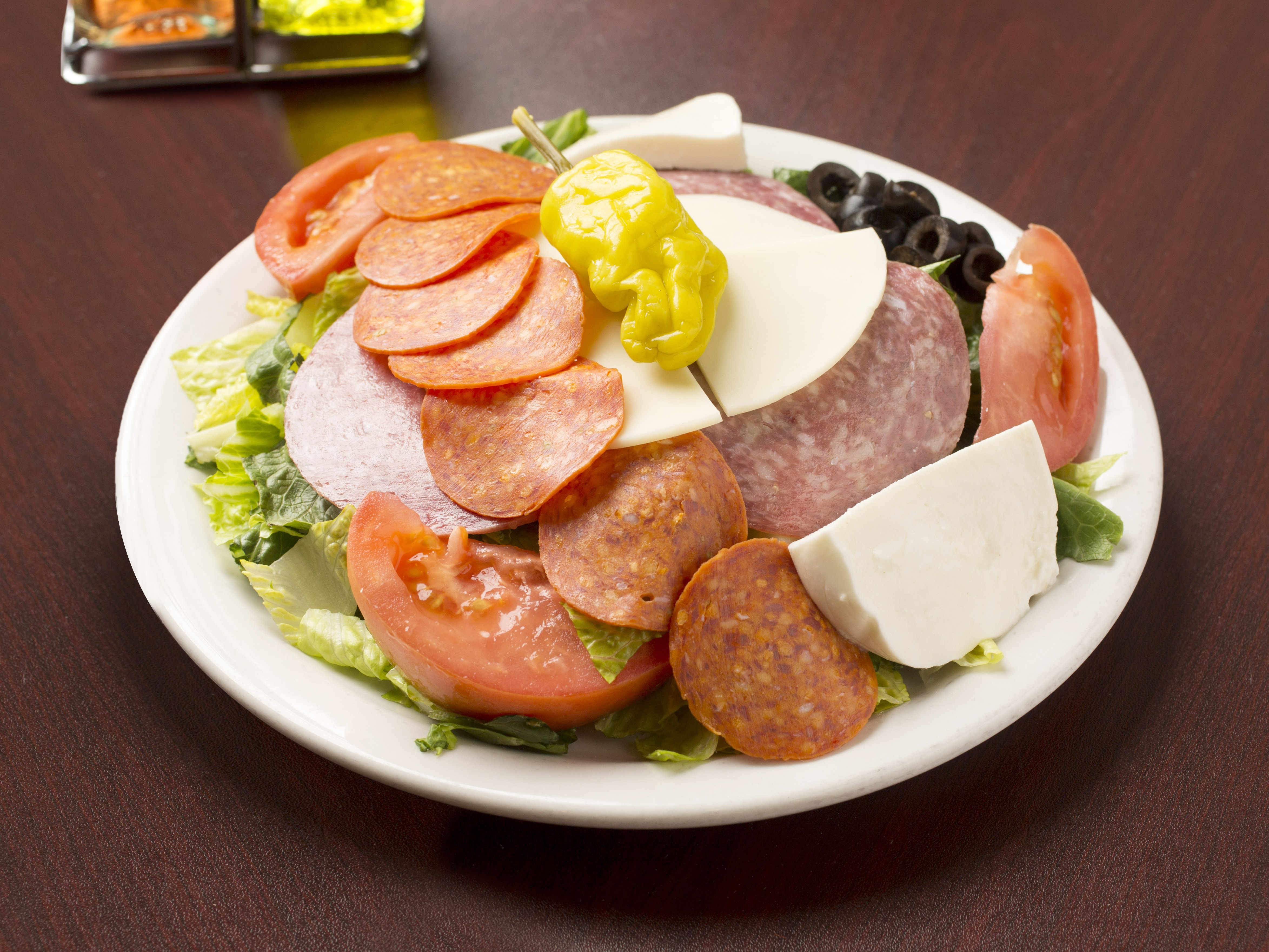 Order Antipasto Salad food online from Mario the Baker Pizza store, Miami on bringmethat.com