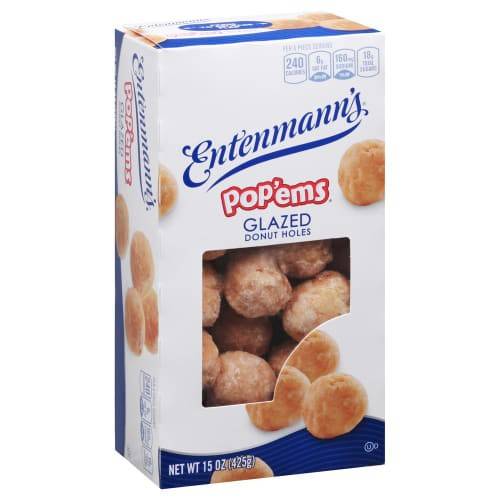 Order Entenmann's · Pop'Ems Glazed Donut Holes (15 oz) food online from Safeway store, Rehoboth Beach on bringmethat.com