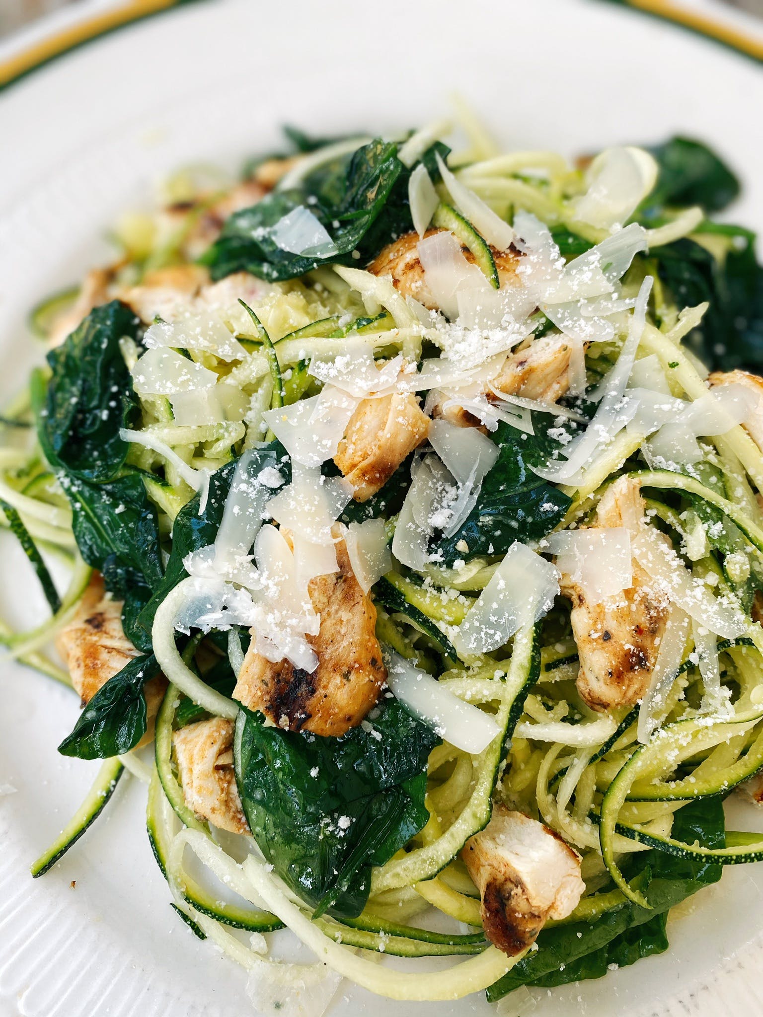 Order Zoodles With Chicken - Pasta food online from Sergio's Pizzeria & Restaurant store, Glen Head on bringmethat.com