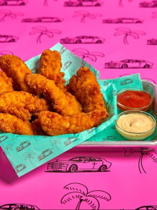 Order Eight Crispy Tenders food online from Another Wing By Dj Khaled store, Phoenix on bringmethat.com