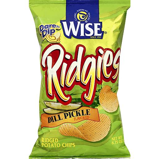 Order Wise Ridgies Dill Pickle food online from Exxon Food Mart store, Port Huron on bringmethat.com