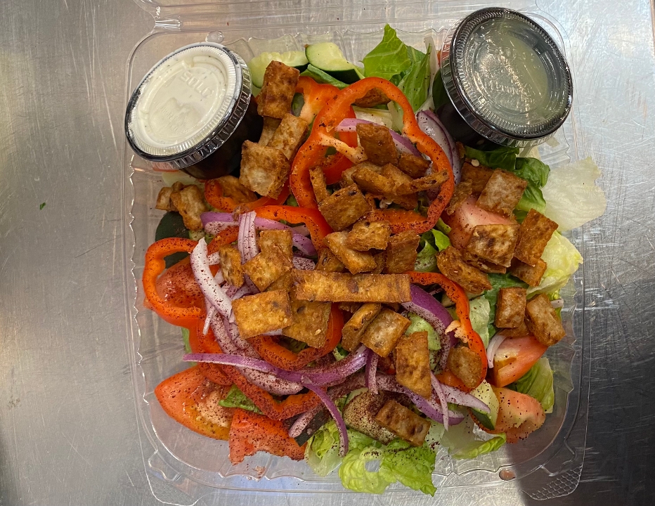 Order Fattoush Salad food online from Pita Grill and Creperie - Warren store, Warren on bringmethat.com