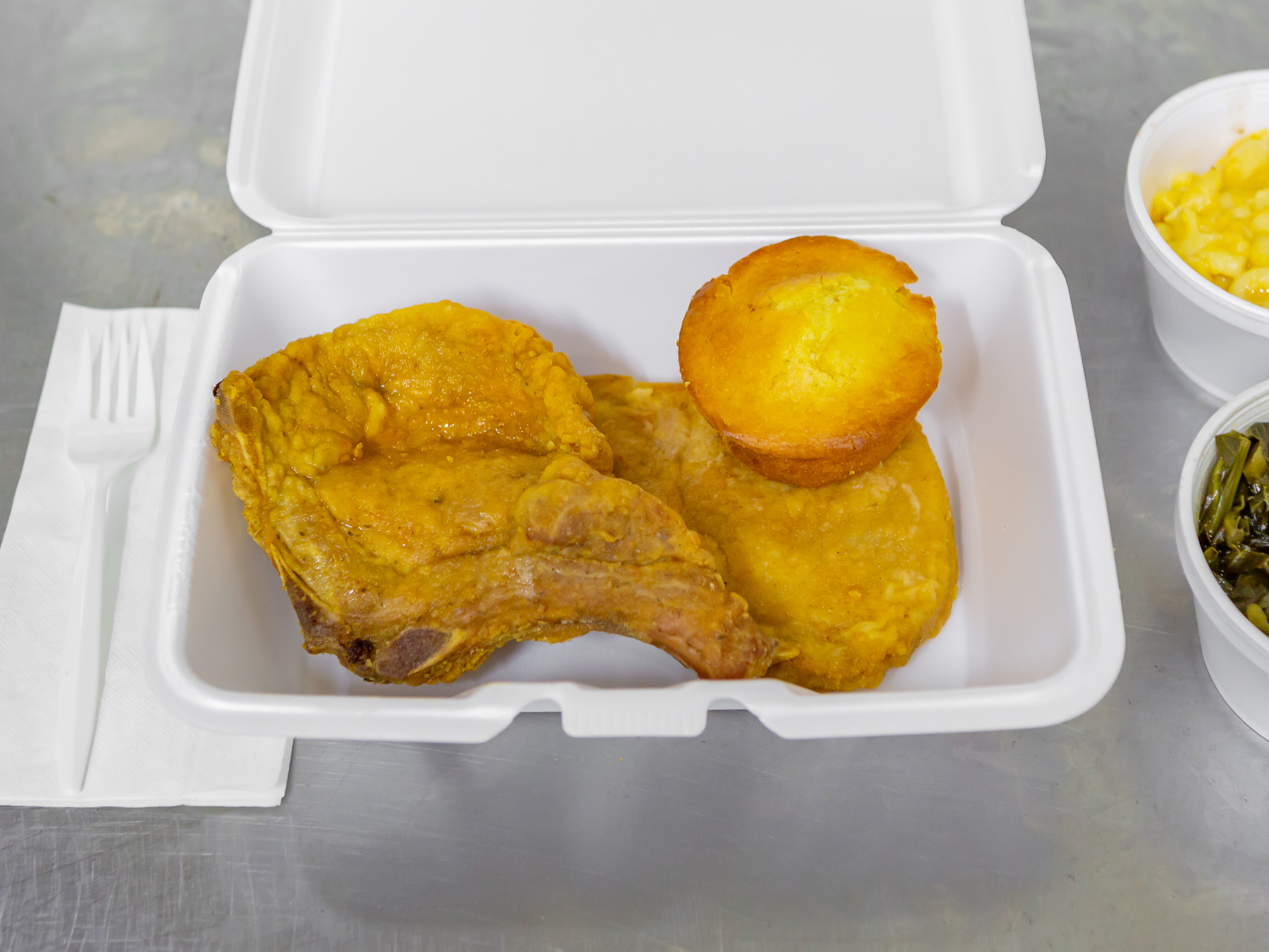 Order Fried Pork Chop  food online from Uptown BBQ & Soulfood store, Detroit on bringmethat.com