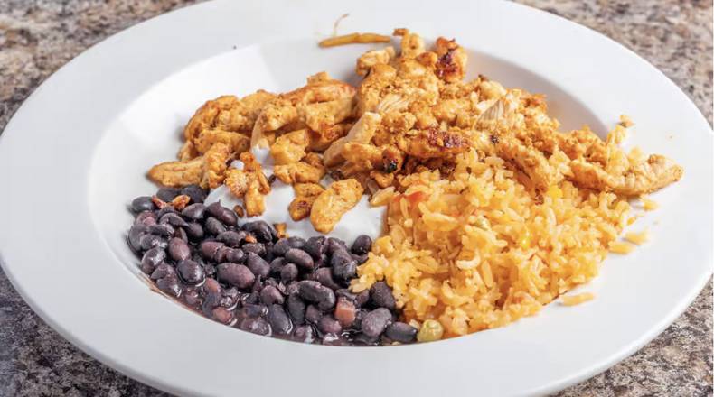 Order Arroz con Pollo food online from Tequilas Tacos and Bar store, Charlotte on bringmethat.com