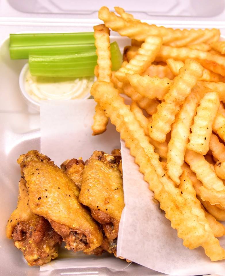 Order French Fries food online from Wild Wing Station store, San Antonio on bringmethat.com