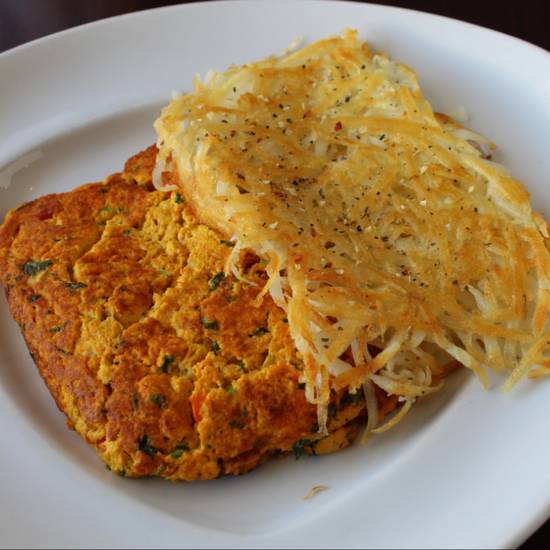 Order Classic Hash Browns (All Day Breakfast) food online from Green Leaves Vegan store, Los Angeles on bringmethat.com