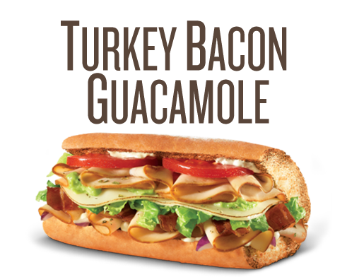 Order Turkey Bacon Guacamole Sub food online from Quiznos store, Raleigh on bringmethat.com