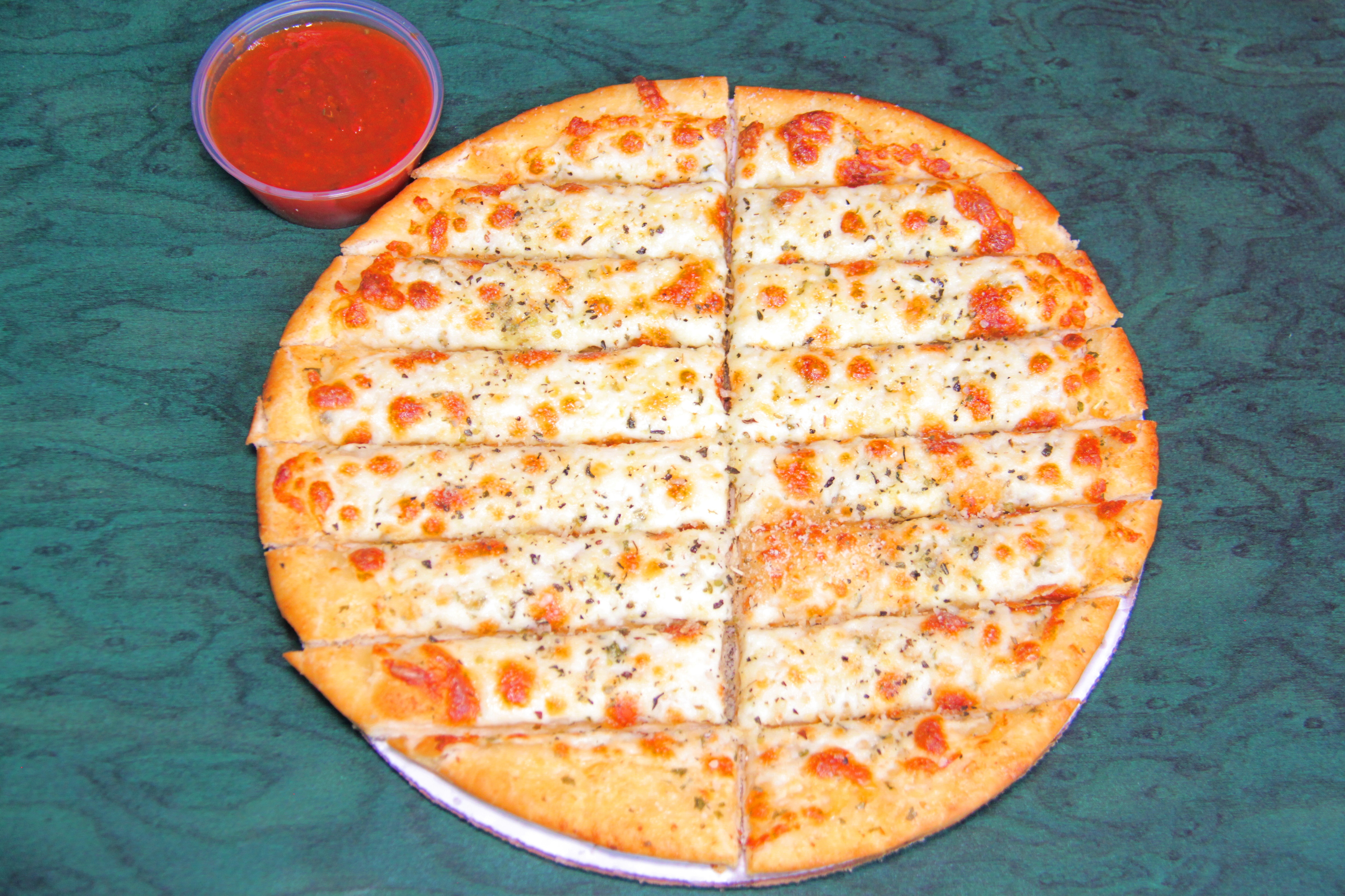 Order Cheesy Garlic Bread food online from M&G Pizza store, Chicago on bringmethat.com