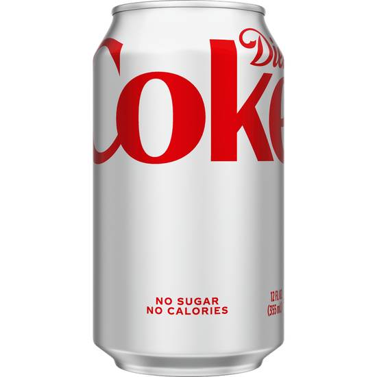 Order Can of Diet Coke food online from Sharkys Woodfired Grill Mexican store, Newbury Park on bringmethat.com