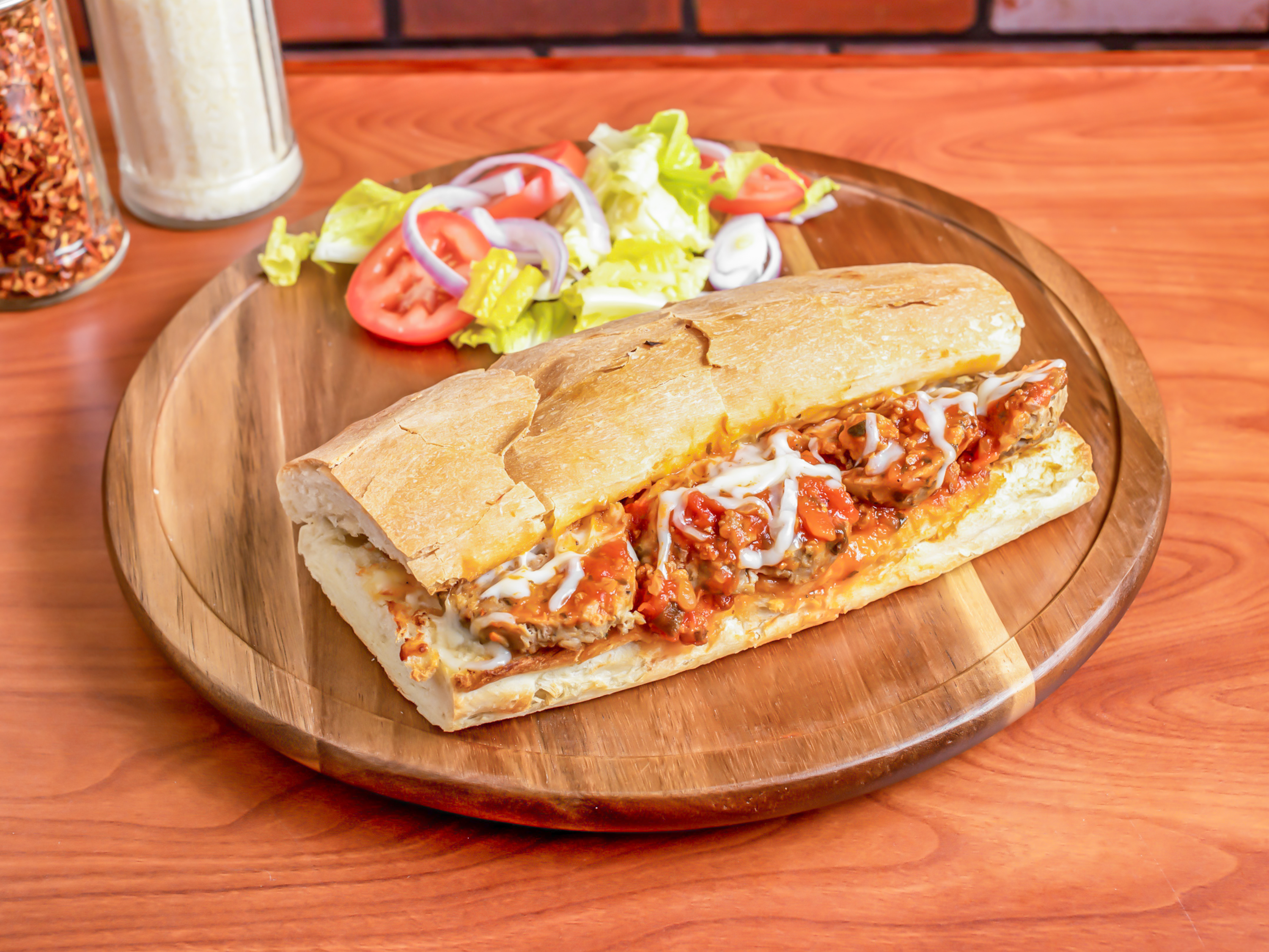 Order Meatball Sub food online from Sabrosa Pizza store, San Francisco on bringmethat.com