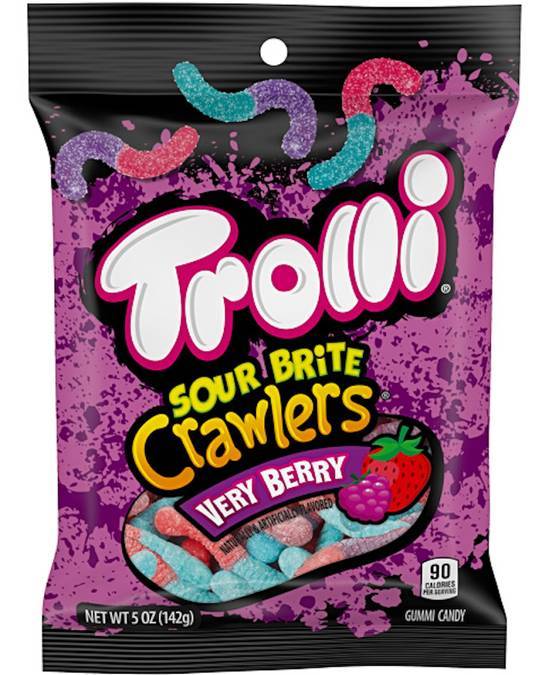 Order Trolli Sour Brite Crawlers Very Berry food online from Extra Mile 3062 store, Vallejo on bringmethat.com