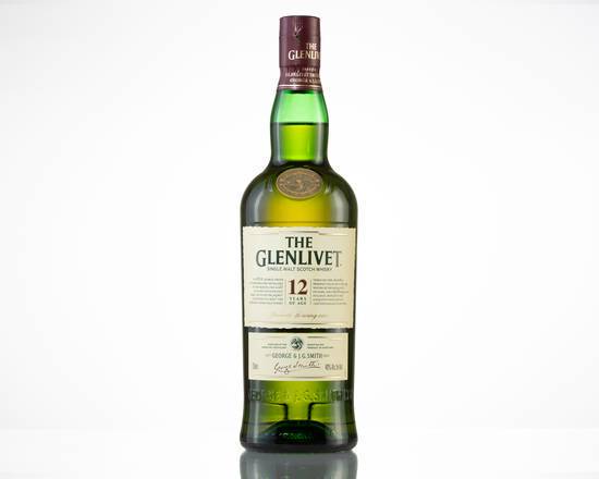 Order The Glenlivet 12 Year Old, 750mL scotch (40.0% ABV) food online from Don Liquor Store store, Poway on bringmethat.com