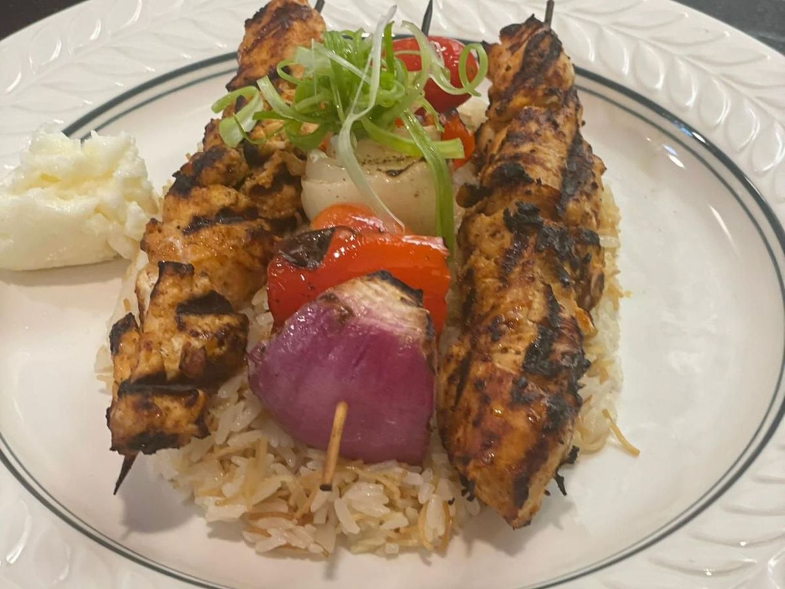 Order Chicken Kabab food online from Madison Cafe & Grill store, Creskill on bringmethat.com
