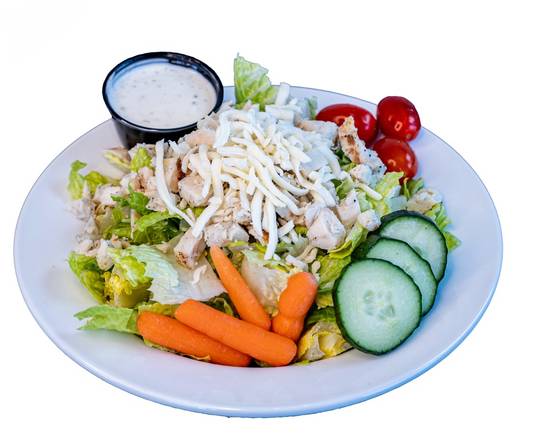 Order Grilled Chicken Salad food online from Zio Al's store, Dallas on bringmethat.com