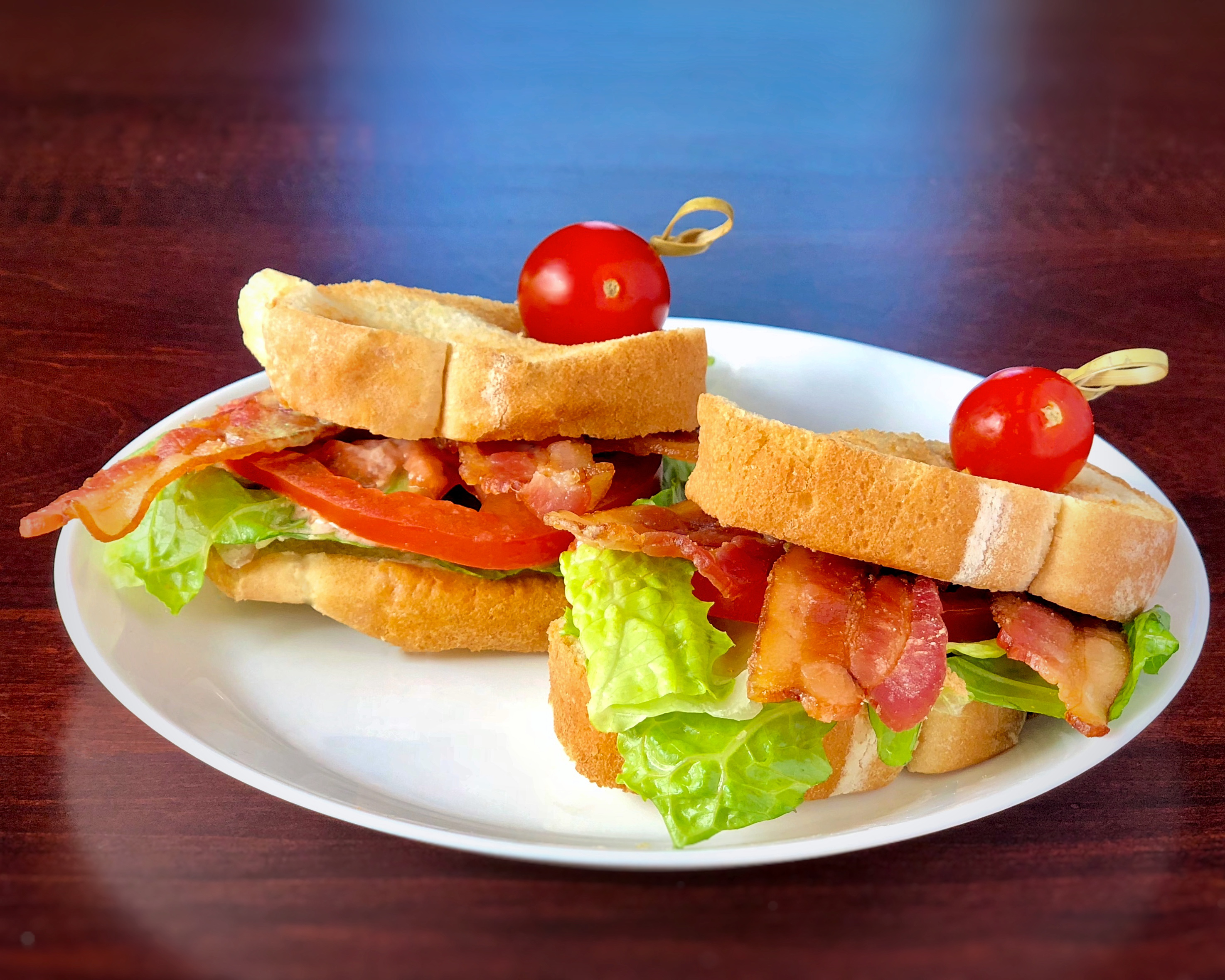 Order BLT Sandwich food online from Tribute Coffee store, Garden Grove on bringmethat.com