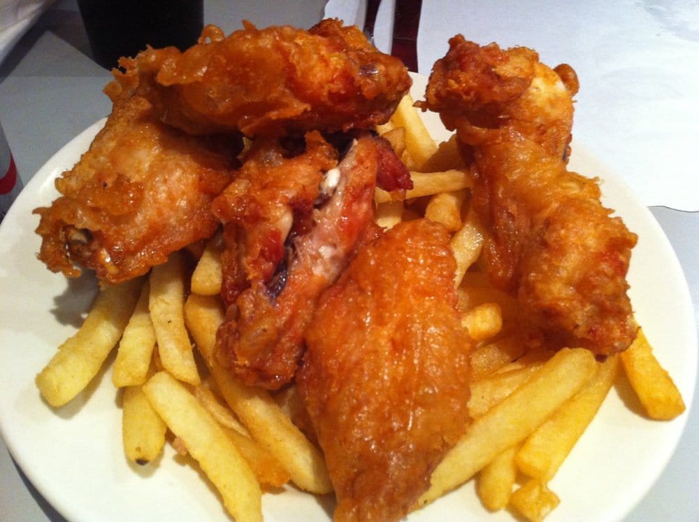 Order Fried Chicken with French Fries food online from Chopstix store, Brooklyn on bringmethat.com