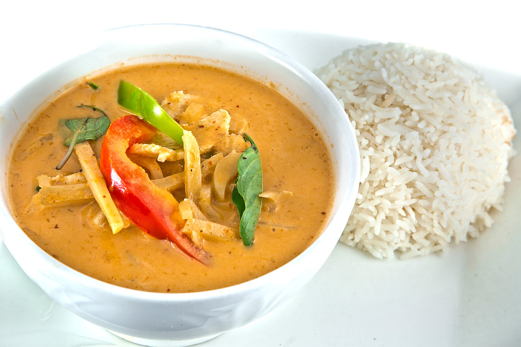 Order Red Curry food online from Ferry Noodle House store, Seattle on bringmethat.com