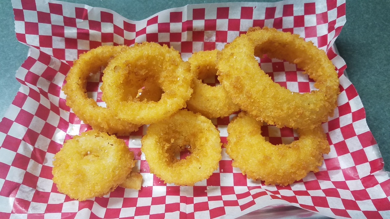 Order *Thick-Cut Onion Rings food online from The Distillery Restaurant store, Victor on bringmethat.com