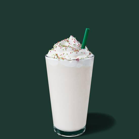 Order Sugar Cookie Almondmilk Crème Frappuccino® Blended Beverage food online from Starbucks store, Villanova on bringmethat.com